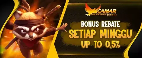 Bonus Rebate Slot Game Up To 0.5% promotion